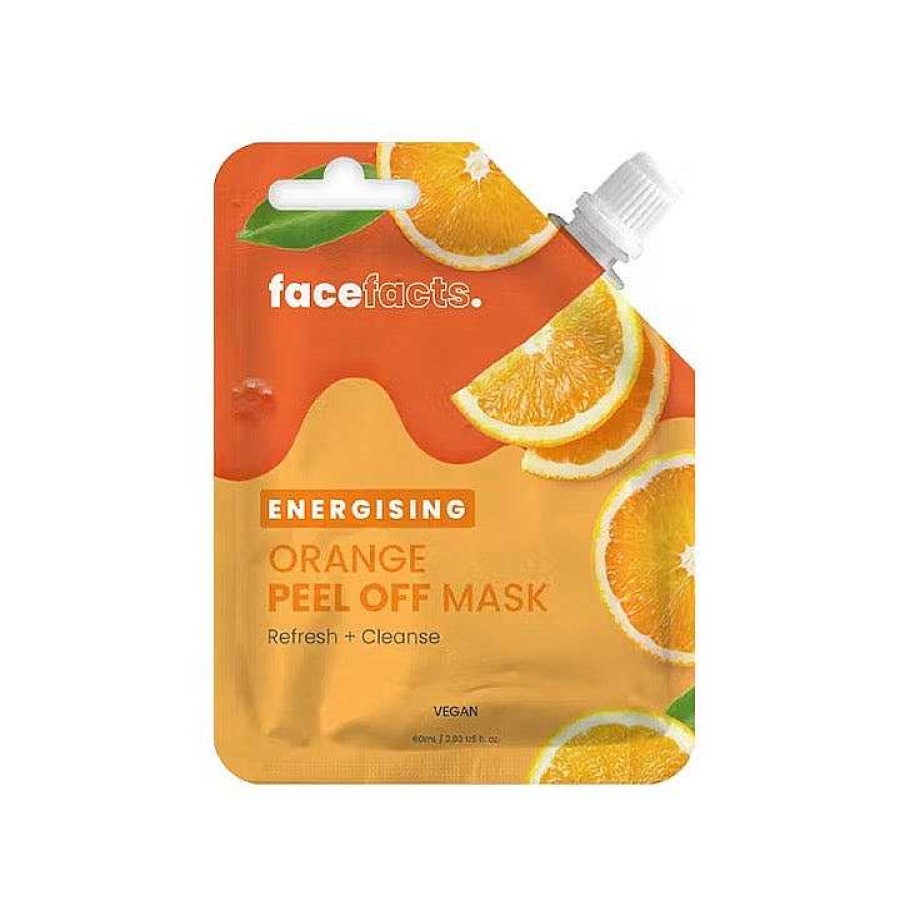 Skin Face Facts | Face Facts Energising Orange Peel Off Mask Refresh + Cleanse