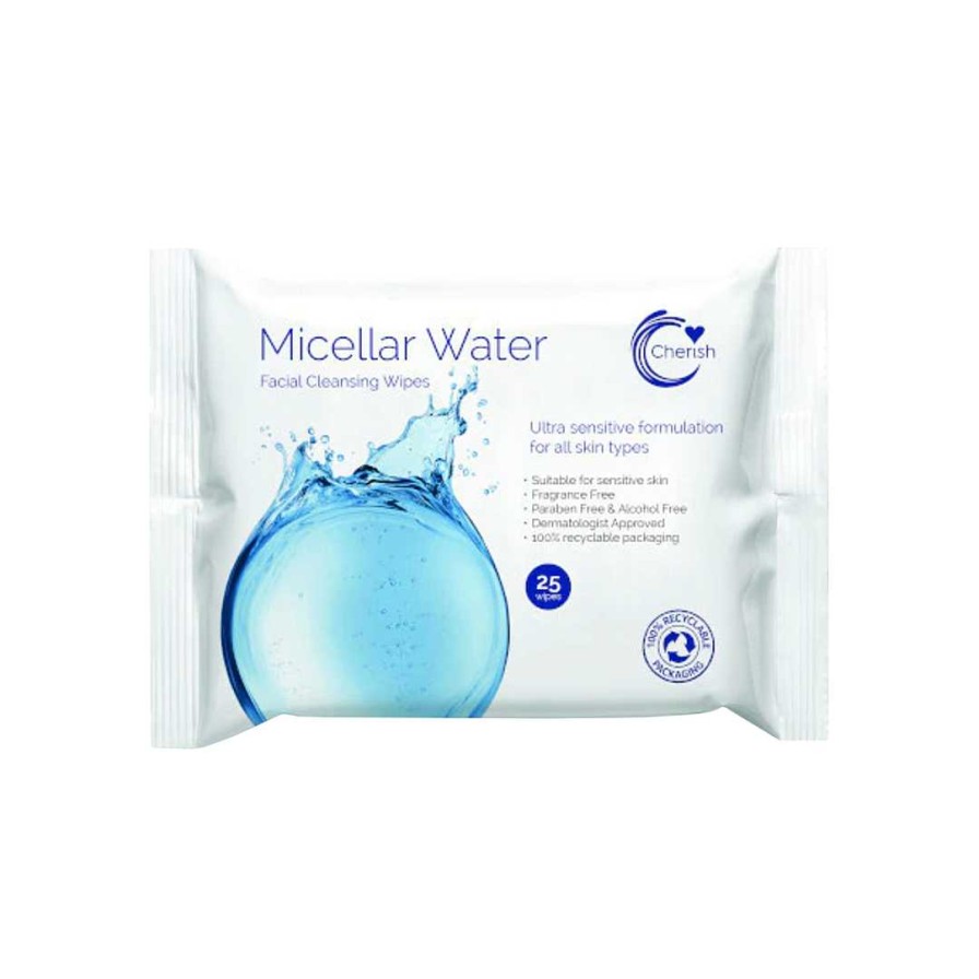 Skin Cherish | Cherish Micellar Water Facial Cleansing Wipes