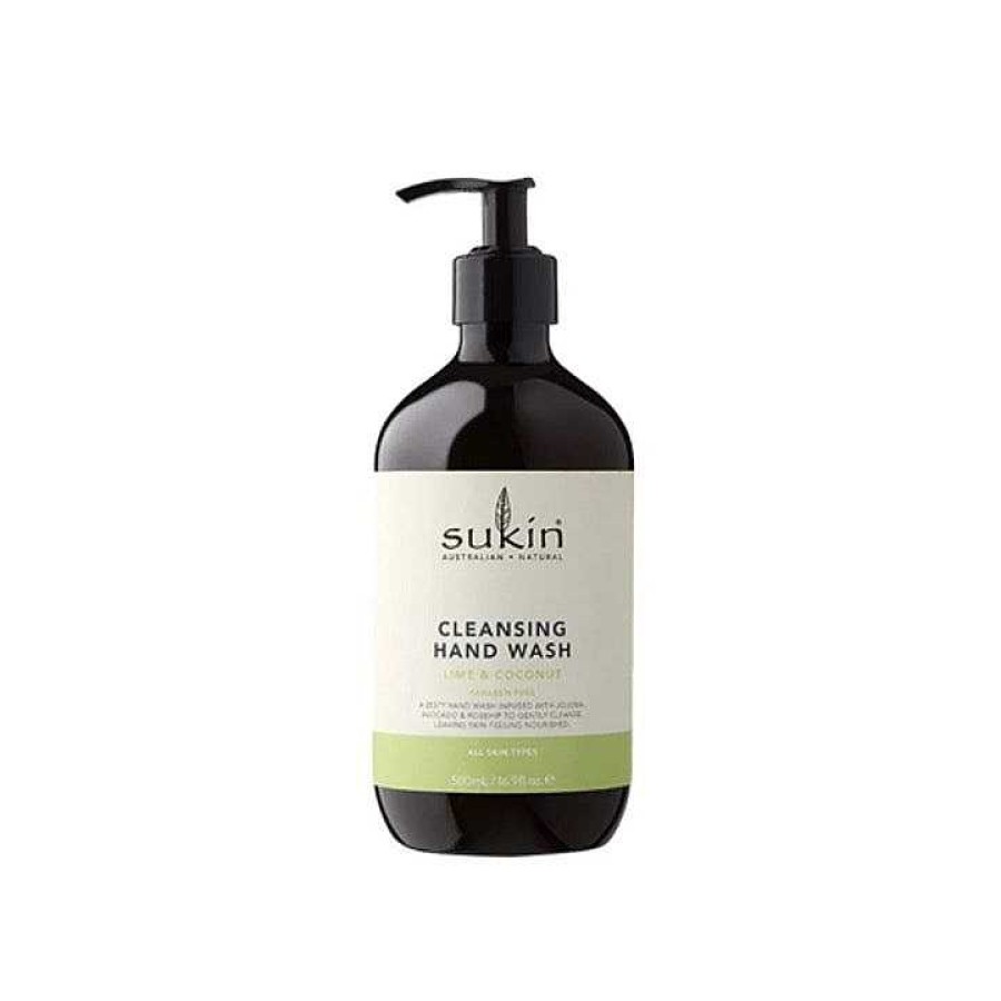 Bath & Body Sukin | Sukin Cleansing Hand Wash Lime & Coconut 500Ml