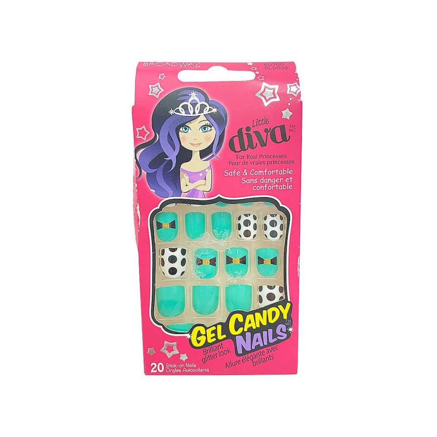 Nails Broadway | Broadway Little Diva 20 Nails Assorted 60700