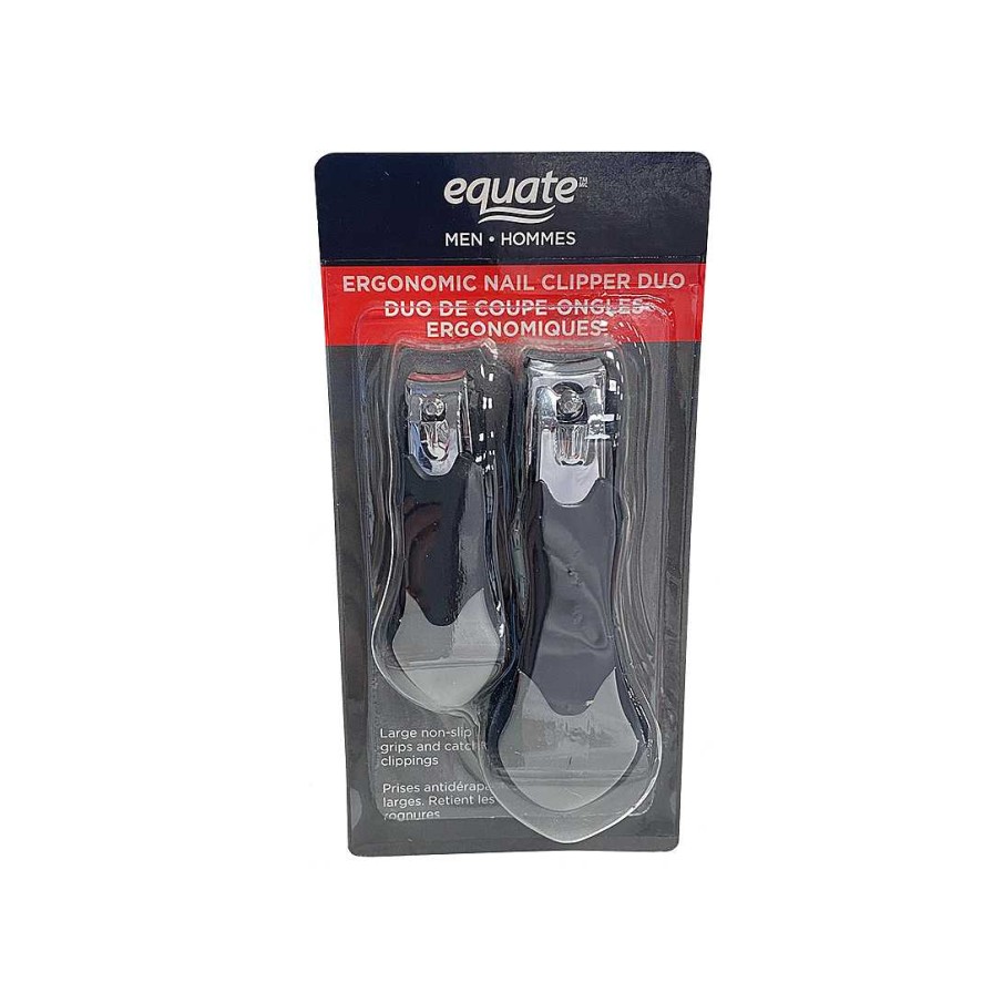 Nails Equate | Equate Men Ergonomic Nail & Toenail Clipper Duo