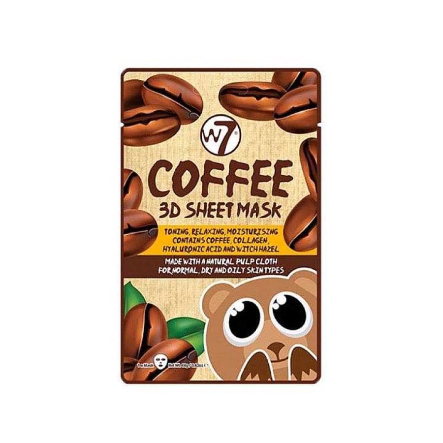 Skin W7 | W7 Coffee 3D Sheet Mask