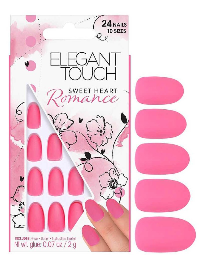 Nails Elegant Touch | Elegant Touch Romance Collection Nails Sweet Heart