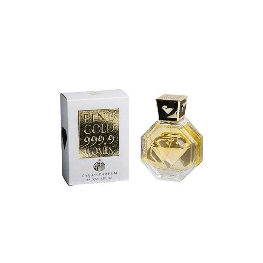 Fragrance Real Time | Real Time Edp 100Ml Fine Gold For Women Rt052