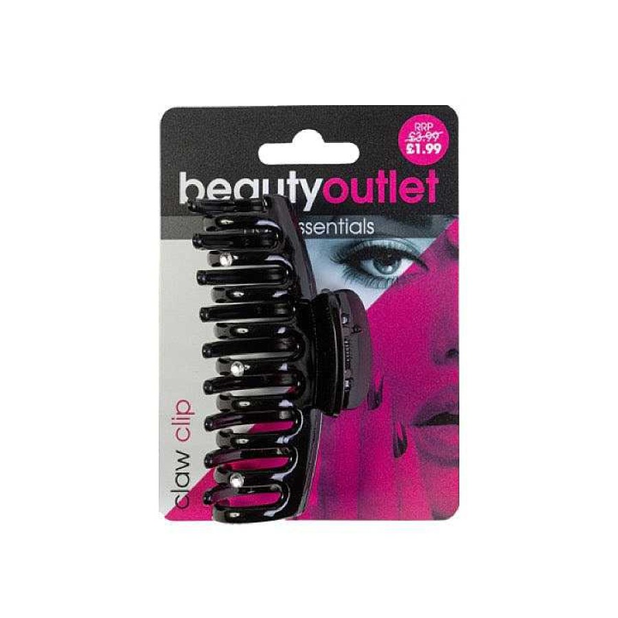 Hair Beauty Outlet | Beauty Outlet Black Claw Clip With Stones Beau145