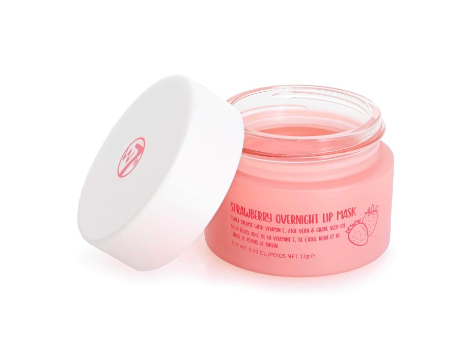 Skin W7 | W7 Sweet Dreams Overnight Lip Mask Strawberry