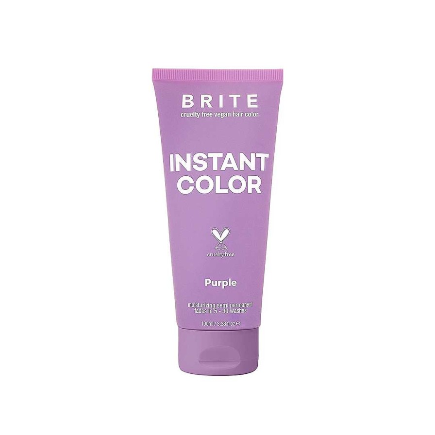 Hair brite | Brite Instant Colour Semi Permanent Hair Dye Purple