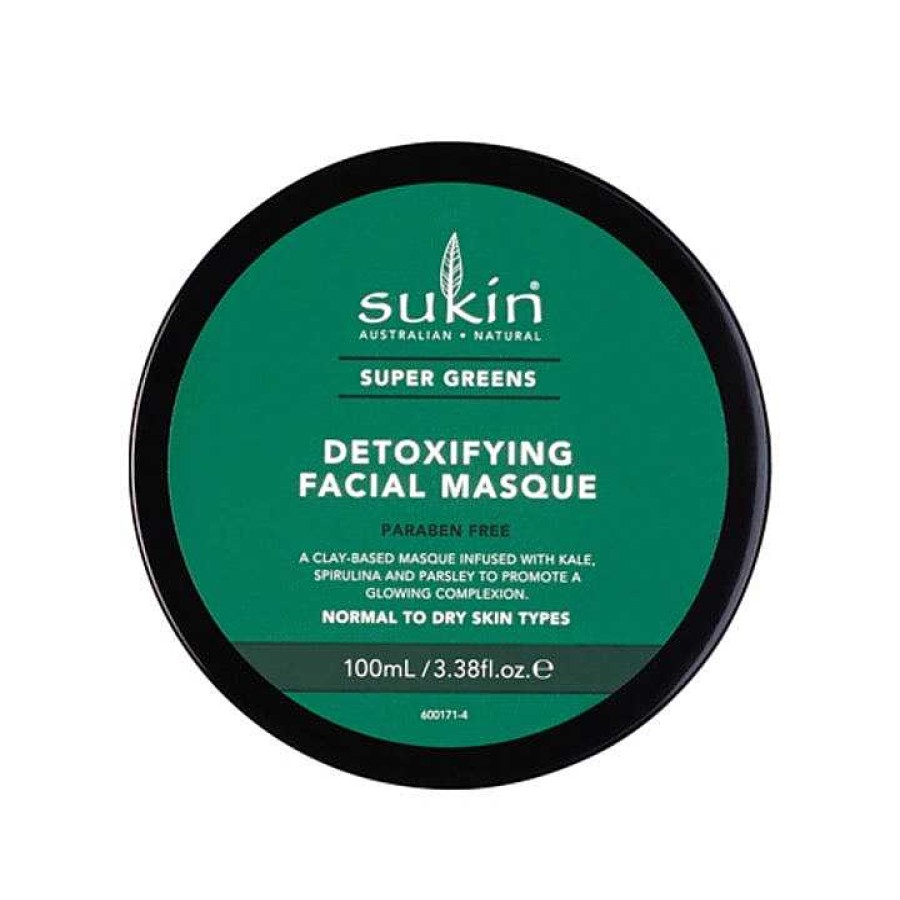 Skin Sukin | Sukin Super Greens Detoxifying Facial Masque 100Ml