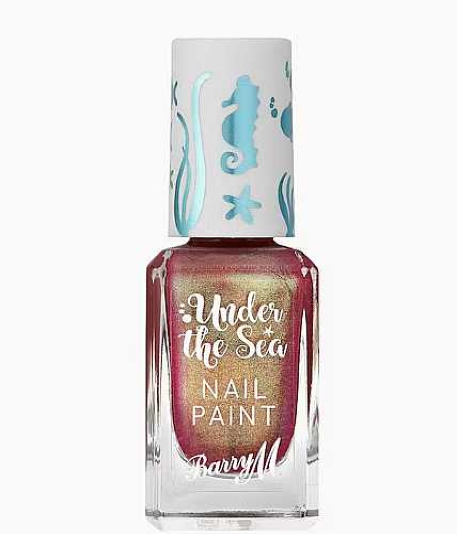 Nails Barry M | Barry M Nail Paint Under The Sea Pacific Flame 842