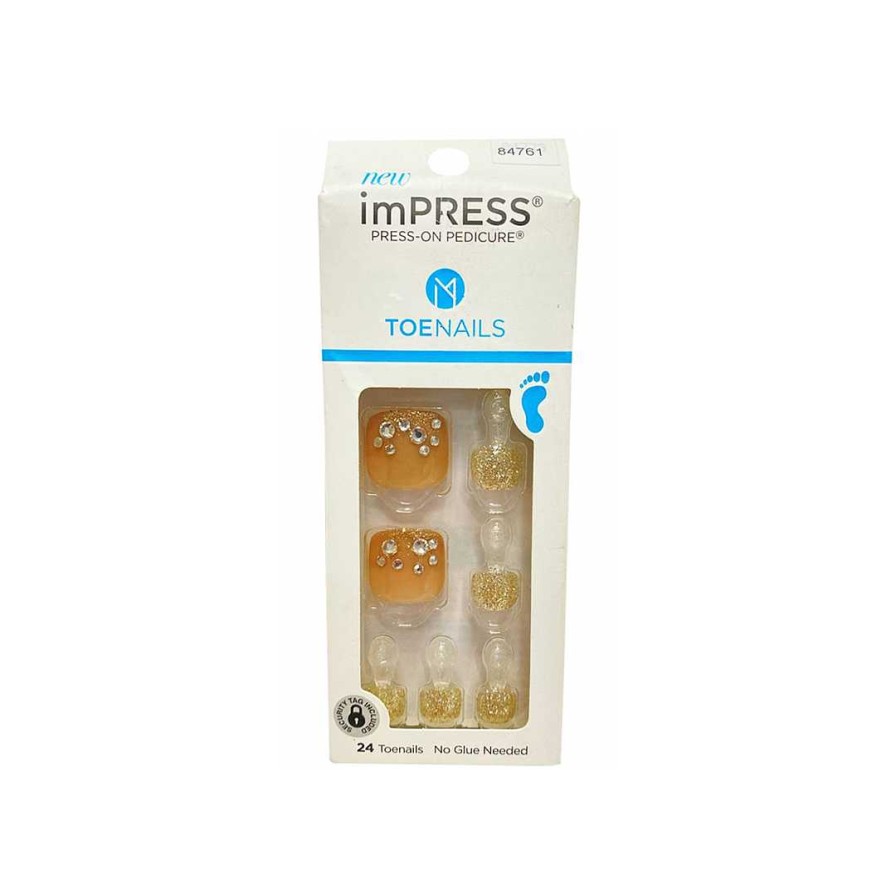 Nails Kiss | Kiss Impress Toenails 84761 Lazy Days