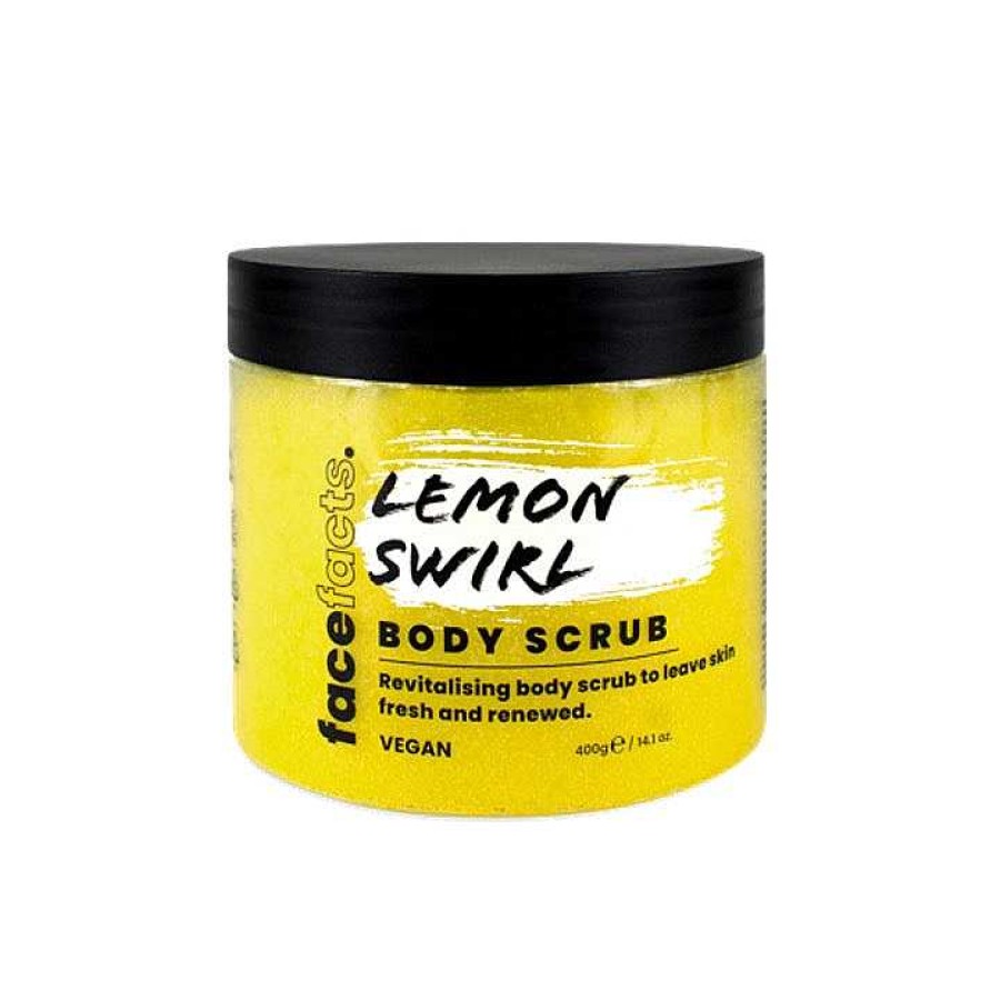 Bath & Body Face Facts | Face Facts Body Scrub Lemon Swirl 400G