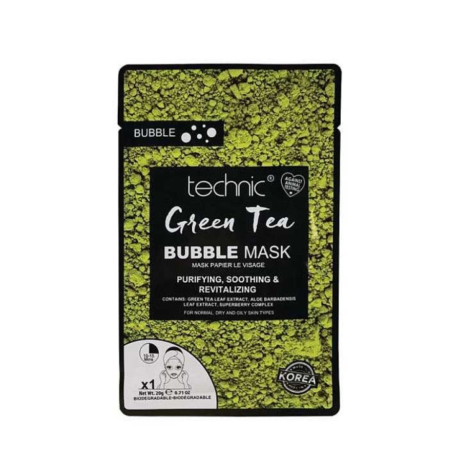 Skin Technic | Technic Green Tea Bubble Mask