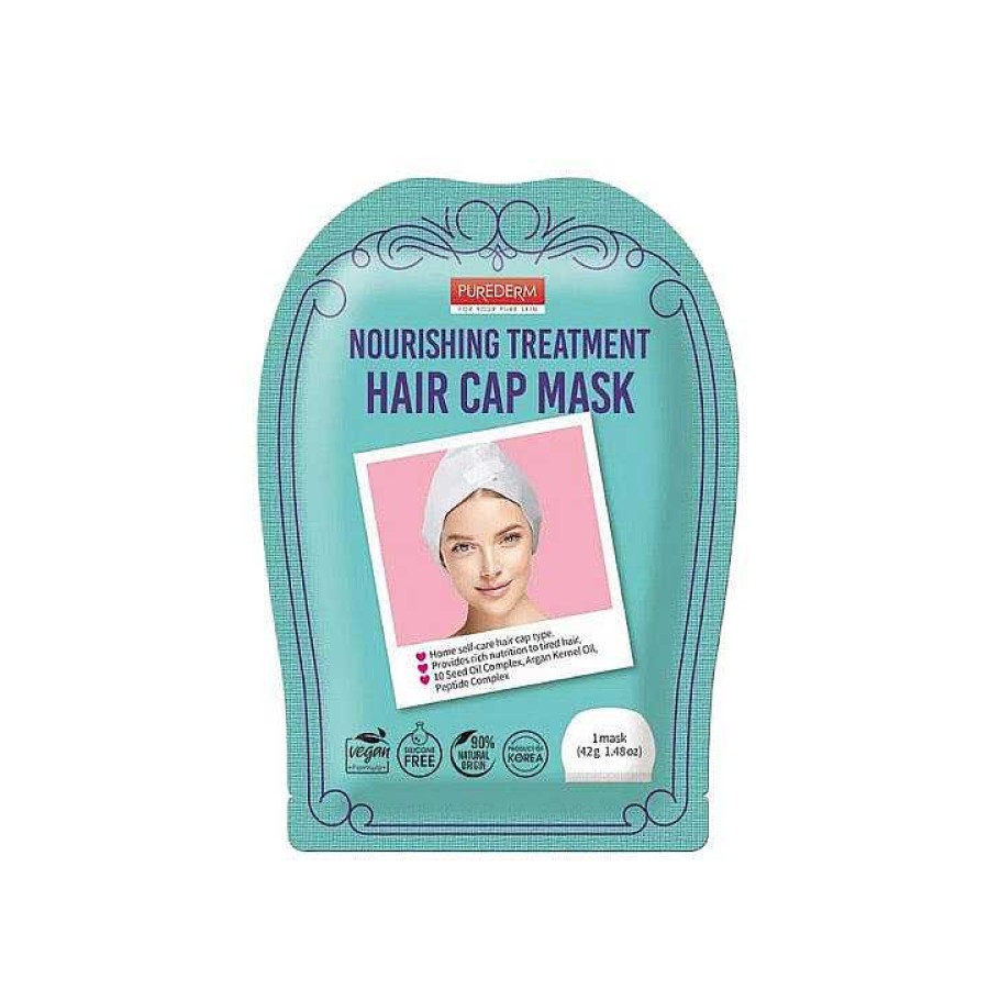 Hair Puredern | Purederm Nourishing Treatment Hair Cap Mask