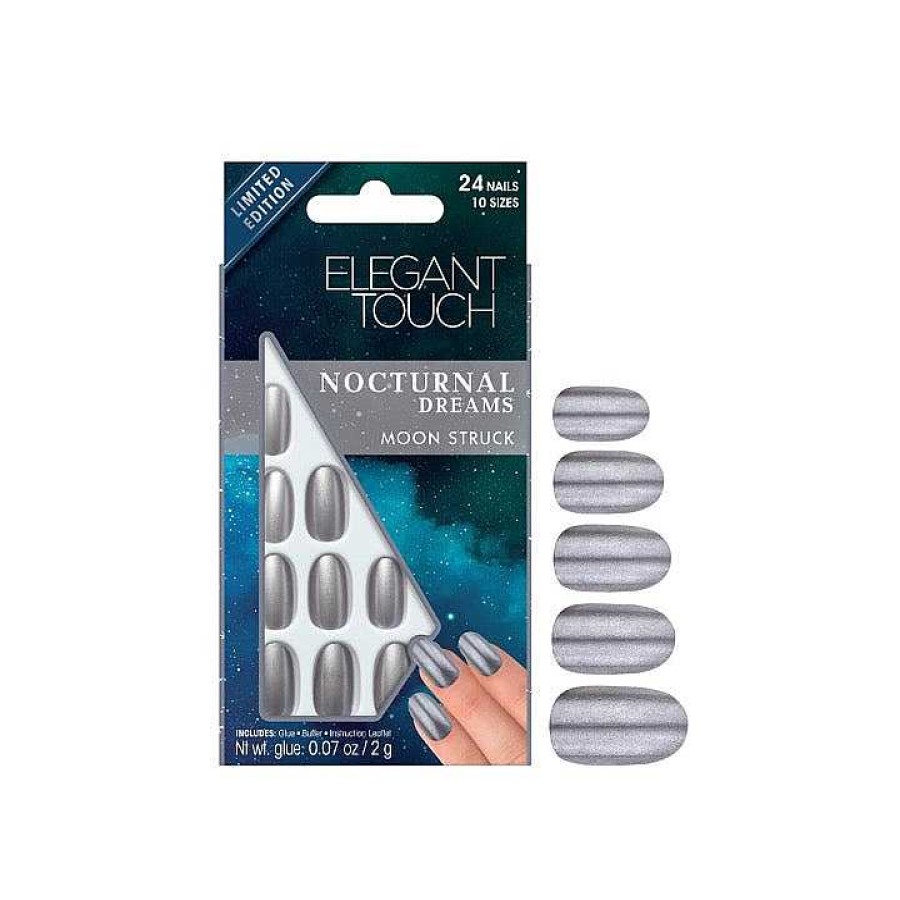 Nails Elegant Touch | Elegant Touch Nocturnal Dreams Nails Moon Struck