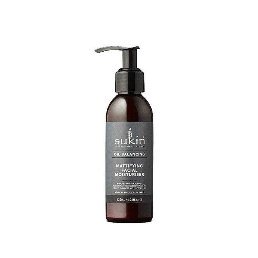 Skin Sukin | Sukin Oil Balancing Mattifying Facial Moisturiser 125Ml