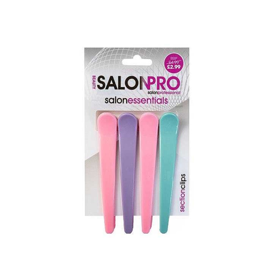 Hair Salon Pro | Salonpro 4 Pastel Section Clips Beau254