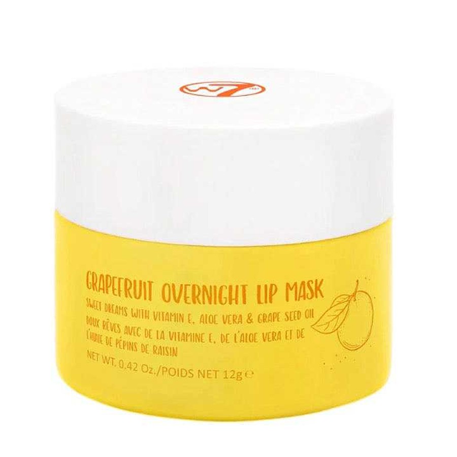 Skin W7 | W7 Sweet Dreams Overnight Lip Mask Grapefruit