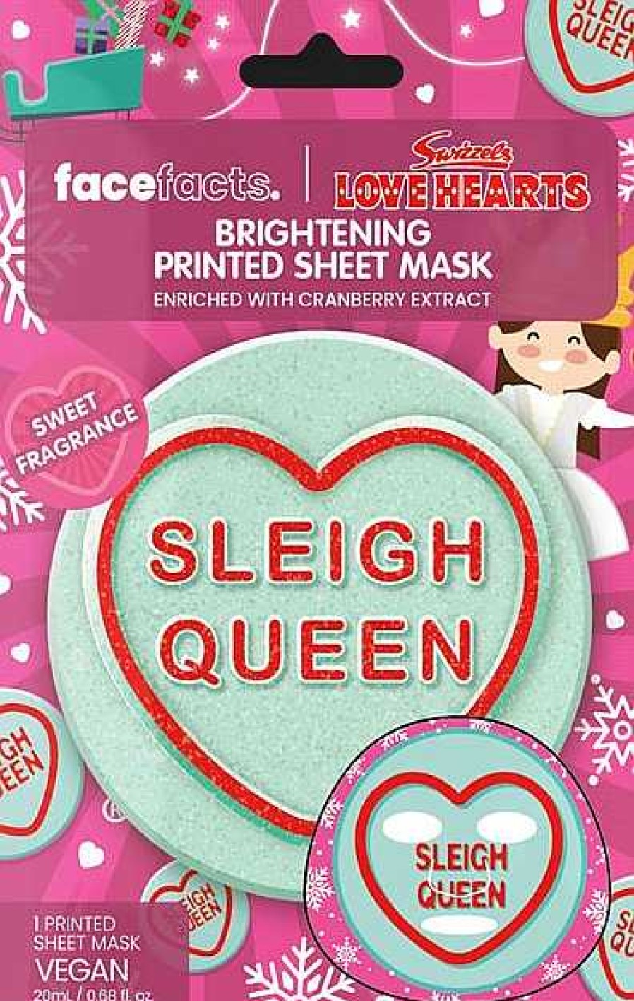 Skin Face Facts | Face Facts Sleigh Queen Sheet Mask