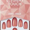 Nails Elegant Touch | Elegant Touch False Nails Coral Craze