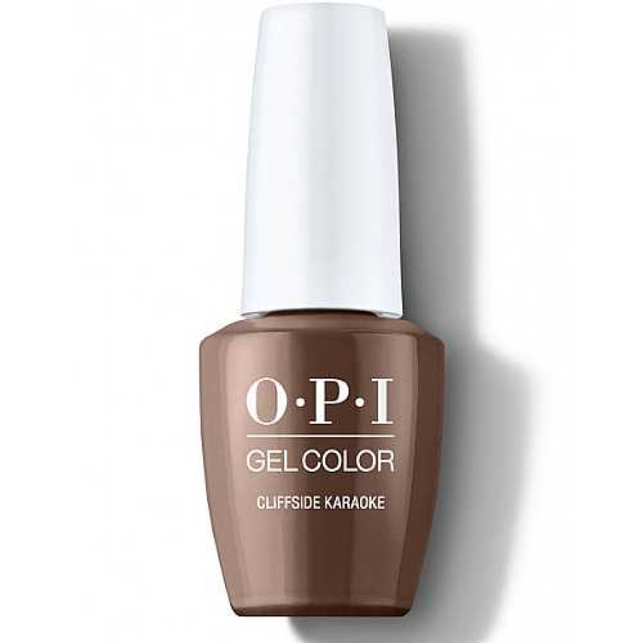 Nails OPI | Opi Gel Color Cliffside Karaoke