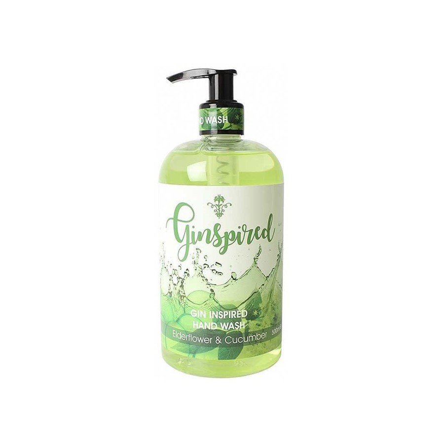 Bath & Body Ginspired | Ginspired Hand Wash Elderflower & Cucumber 500Ml