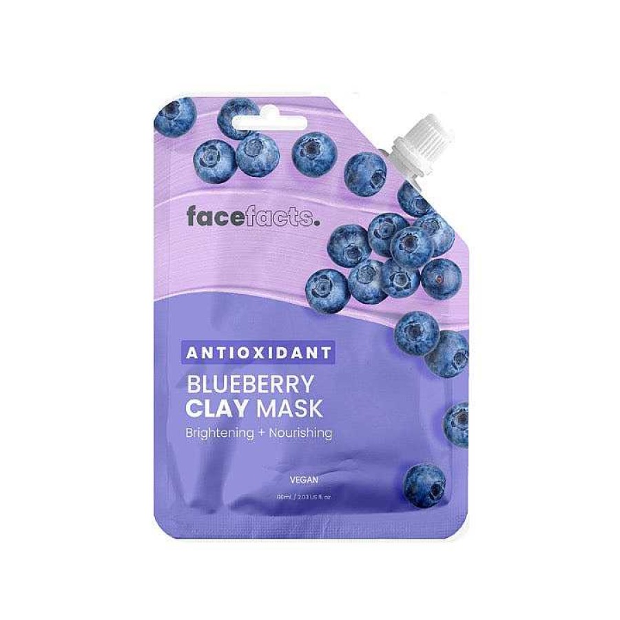 Skin Face Facts | Face Facts Antioxidant Blueberry Clay Mask