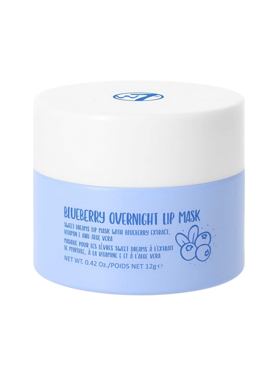 Skin W7 | W7 Sweet Dreams Overnight Lip Mask Blueberry