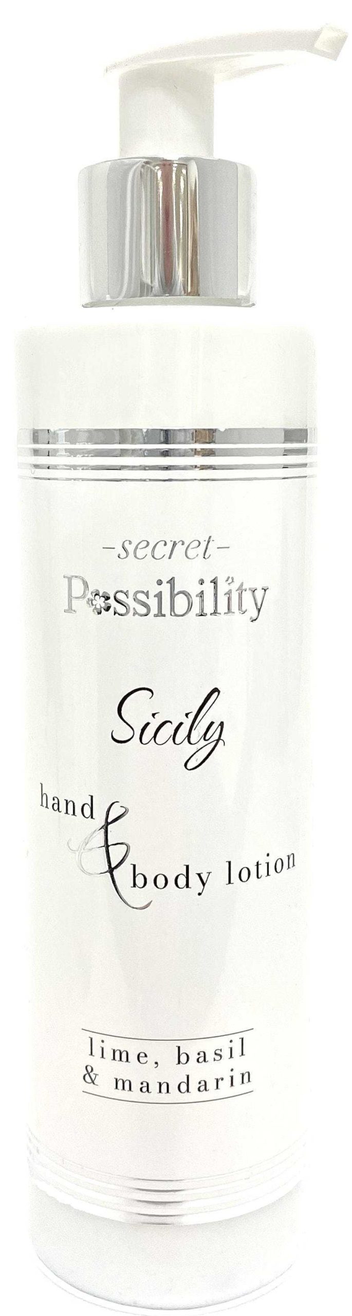 Bath & Body Possibility | Possibility Secret Hand & Body Lotion Sicily W Lime Basil & Mandarin