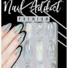 Nails Ardell | Ardell Nail Addict Premium Nails Holographic Glitter