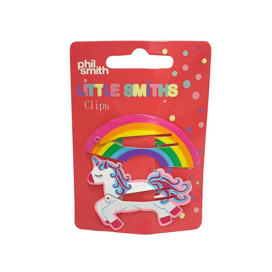 Hair Phil Smith | Phil Smith Little Smiths Unicorn Clips 2Pk