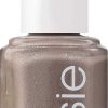 Nails Essie | Essie Mochacino Brown Glittery Nail Polish