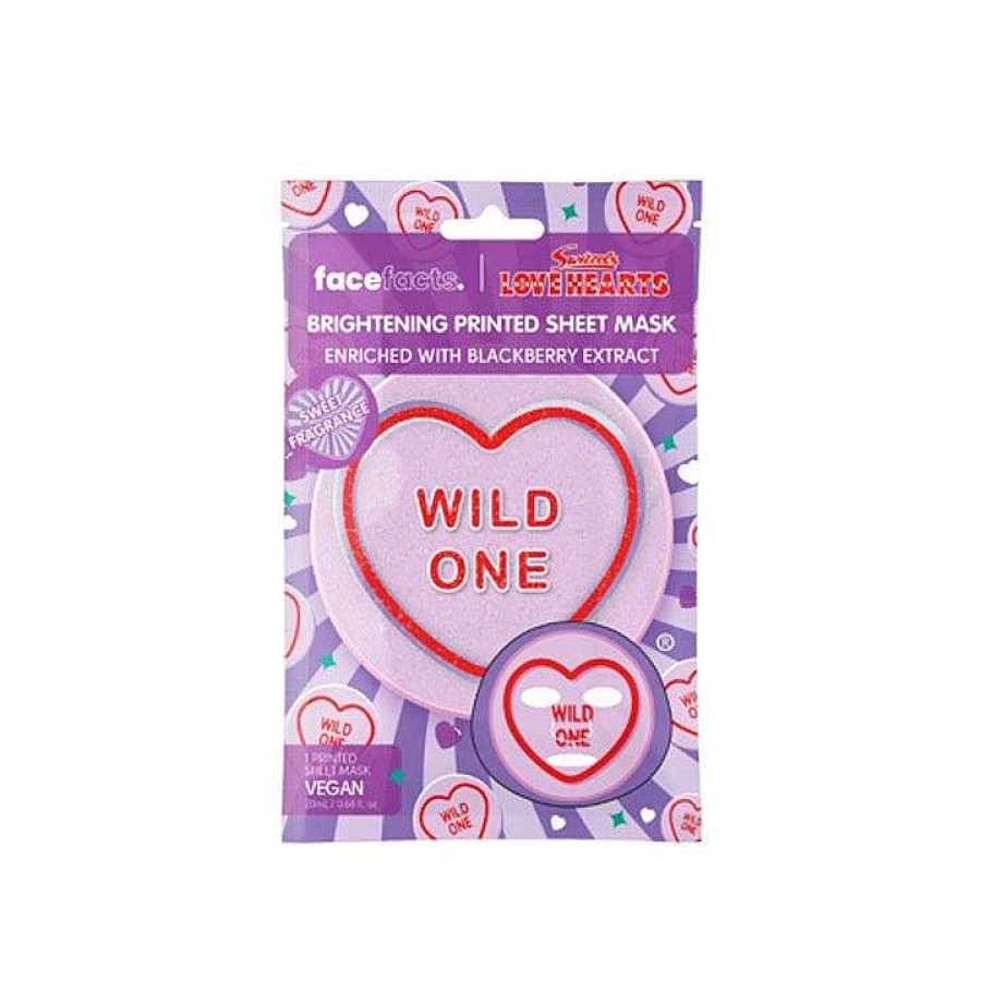 Skin Face Facts | Face Facts Love Hearts Sheet Mask Wild One