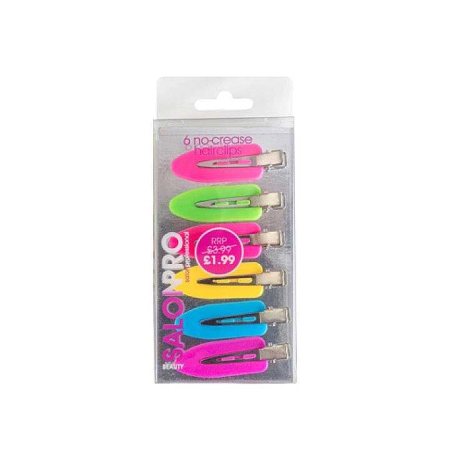 Hair Salon Pro | Salonpro Neon Non Crease Clips Beau302