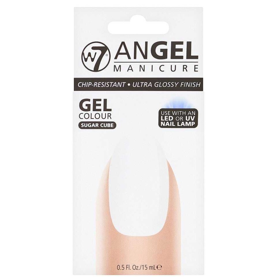 Nails W7 | W7 Angel Manicure Gel Polish Sugar Cube