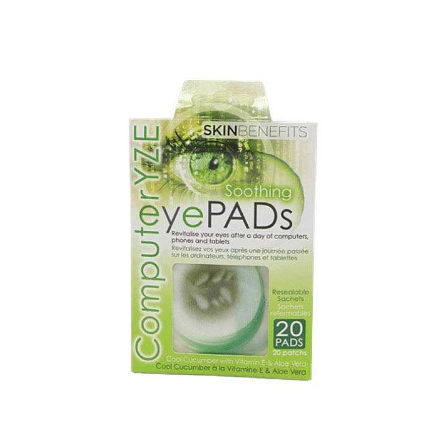 Skin Skin benefits | Skin Benefits Compureyze Eye Pads Soothing Cool Cucumber