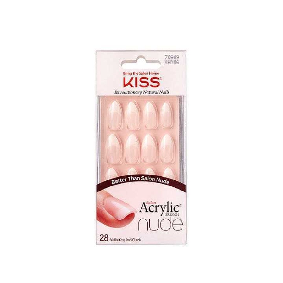 Nails Kiss | Kiss Acrylic French Nude Nails 70909