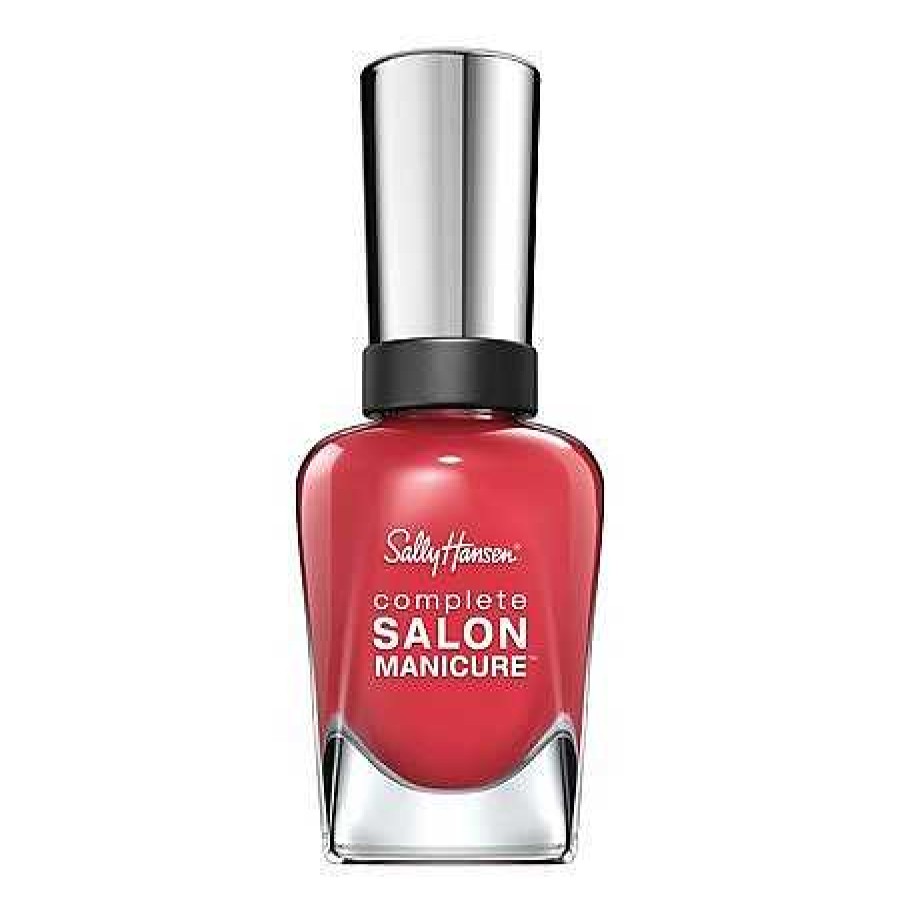 Nails Sally Hansen | Sally Hansen Salon Manicure Nail Polish Scarlet Lacquer 281