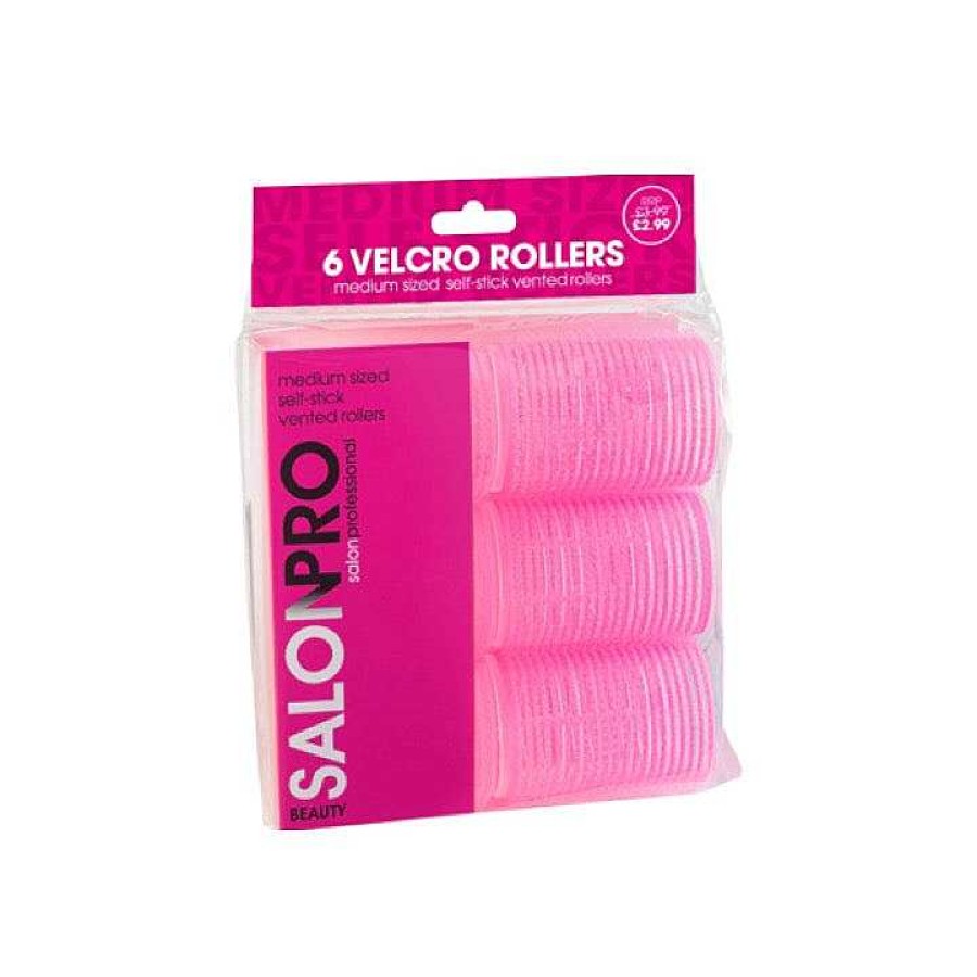 Hair Salon Pro | Beauty Salonpro 6 Velcro Rollers Medium Beau220