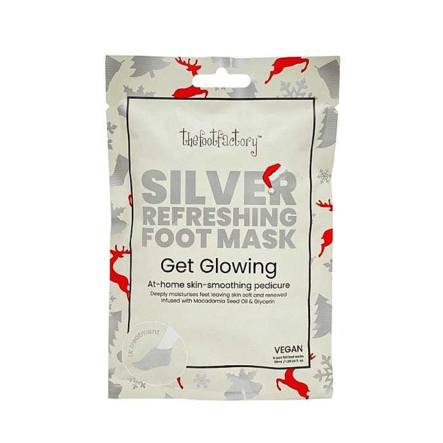 Skin The Foot Factory | The Foot Factory Silver Refreshing Foot Mask