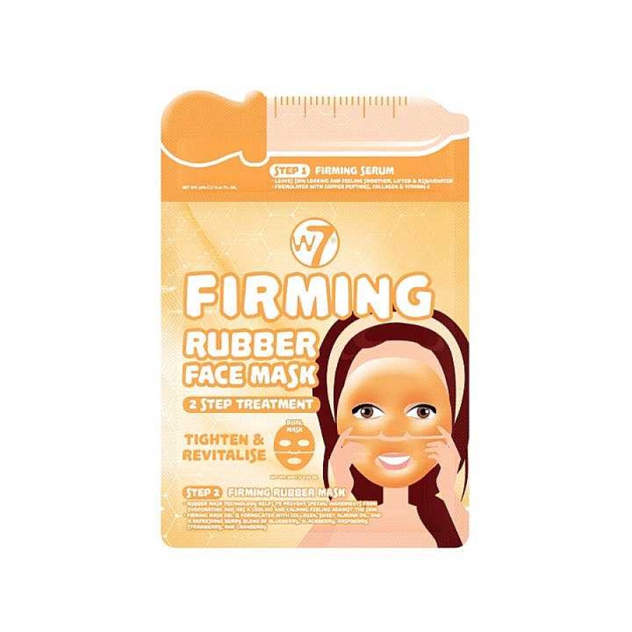 Skin W7 | W7 Firming Rubber Face Mask