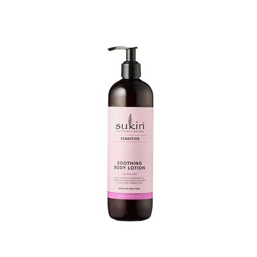 Bath & Body Sukin | Sukin Soothing Body Lotion Rosehip & Cucumber 500Ml