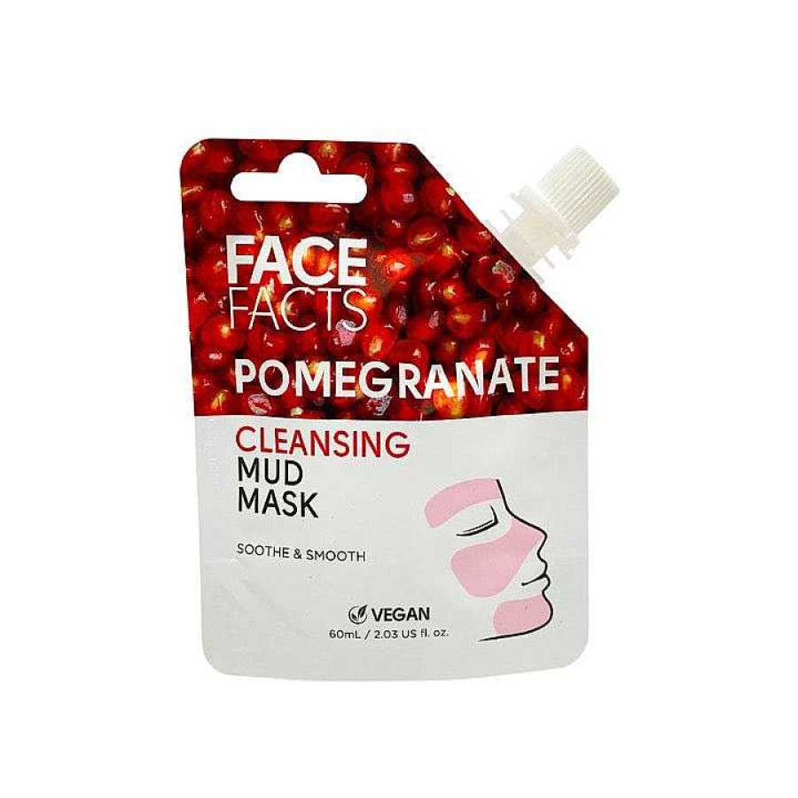 Skin Face Facts | Face Facts Pomegranate Cleansing Mud Mask